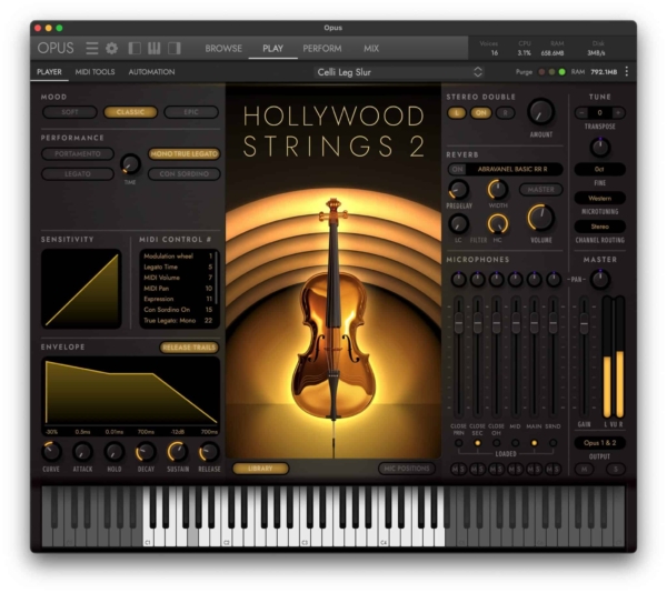 EastWest Hollywood Strings 2