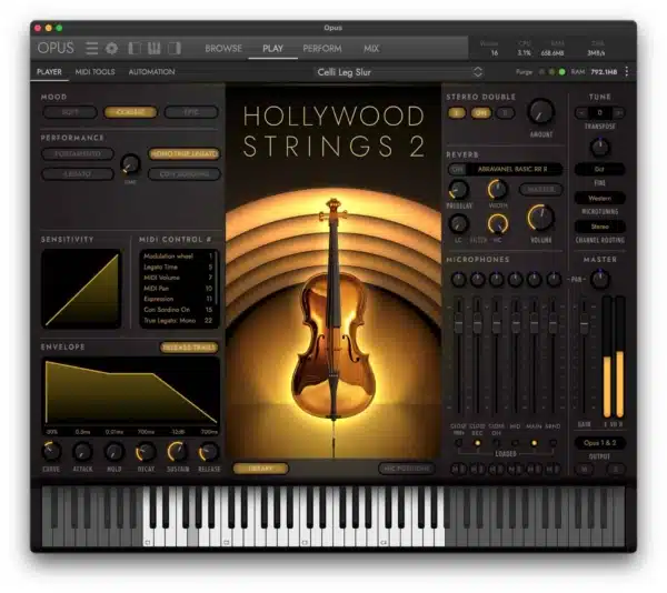 EastWest Hollywood Strings 2