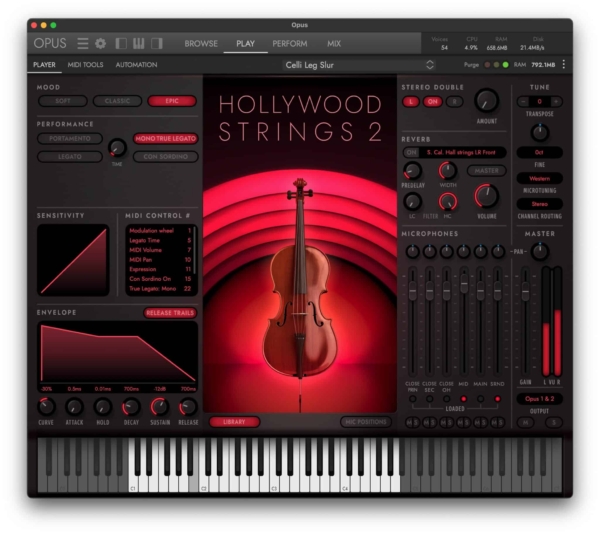 EastWest Hollywood Strings 2