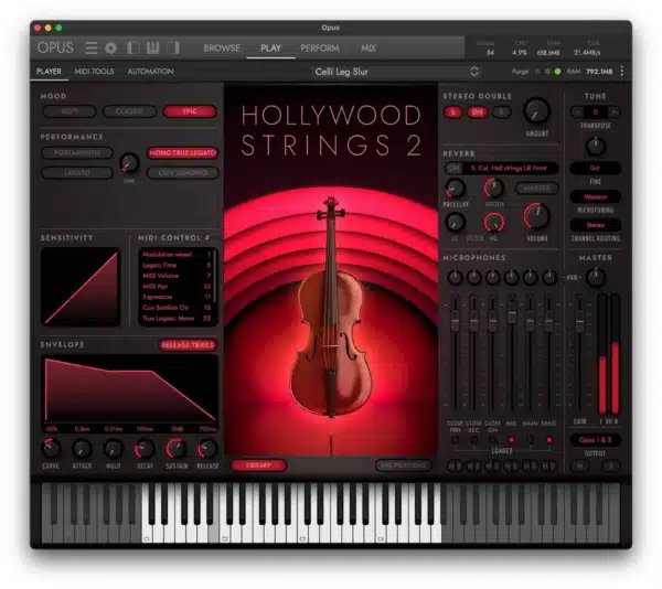 EastWest Hollywood Strings 2