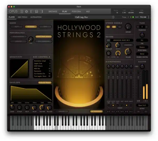 EastWest Hollywood Strings 2