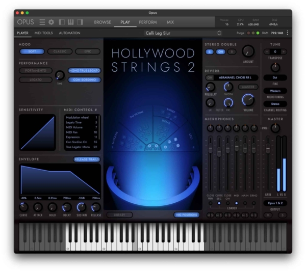 EastWest Hollywood Strings 2