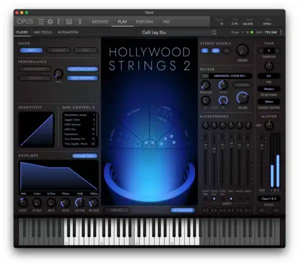 EastWest Hollywood Strings 2
