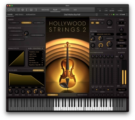 EastWest Hollywood Strings 2