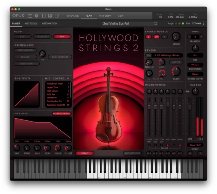 EastWest Hollywood Strings 2