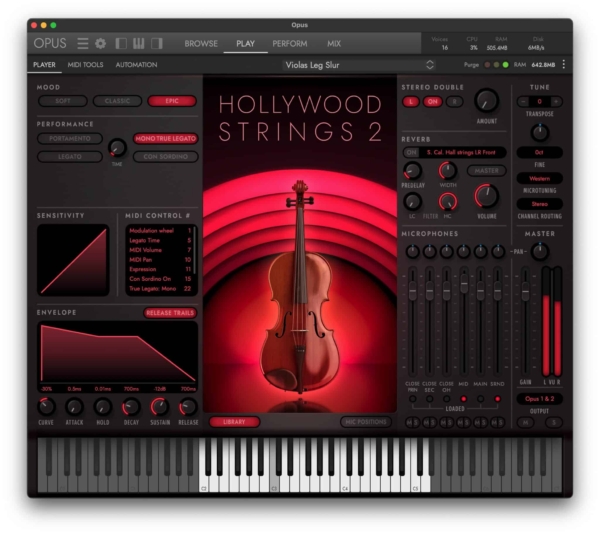 EastWest Hollywood Strings 2