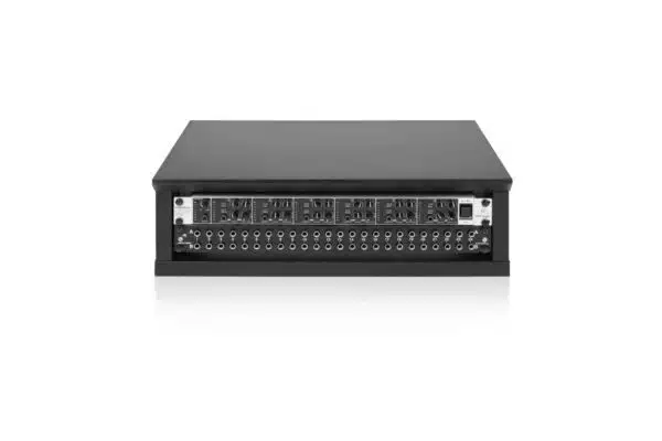 Gator Elite Series Furniture Desktop 2U Studio Rack BLK