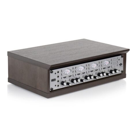 Gator Elite Series Furniture Desktop 2U Studio Rack BRN