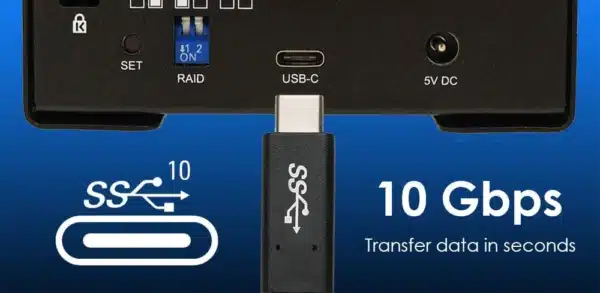 Blackjet VX-2SSD - USB 3.1 Gen 2 Dual Bay SSD Media Dock