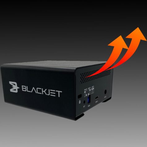 Blackjet VX-2SSD - USB 3.1 Gen 2 Dual Bay SSD Media Dock