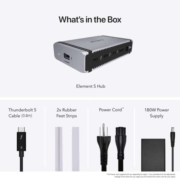 CalDigit Thunderbolt 5 Element 5 Hub - Image 6