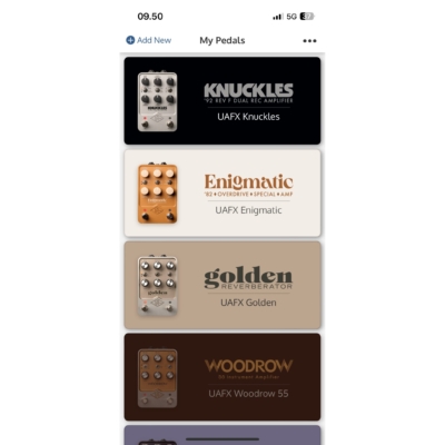 UAFX Knuckles '92 Rev F Dual Rec Amplifier