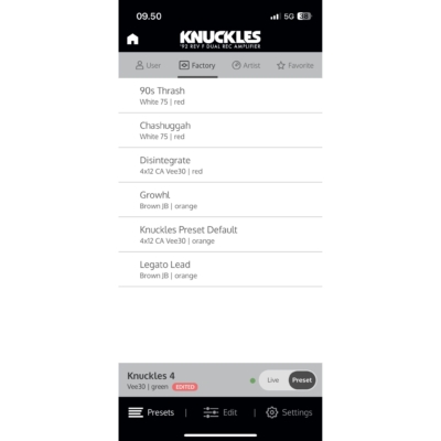 UAFX Knuckles '92 Rev F Dual Rec Amplifier