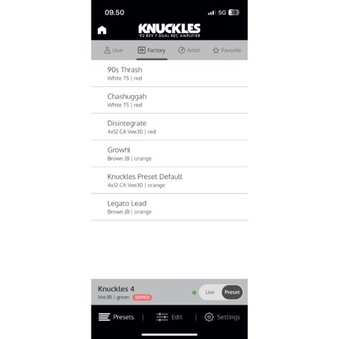 UAFX Knuckles '92 Rev F Dual Rec Amplifier