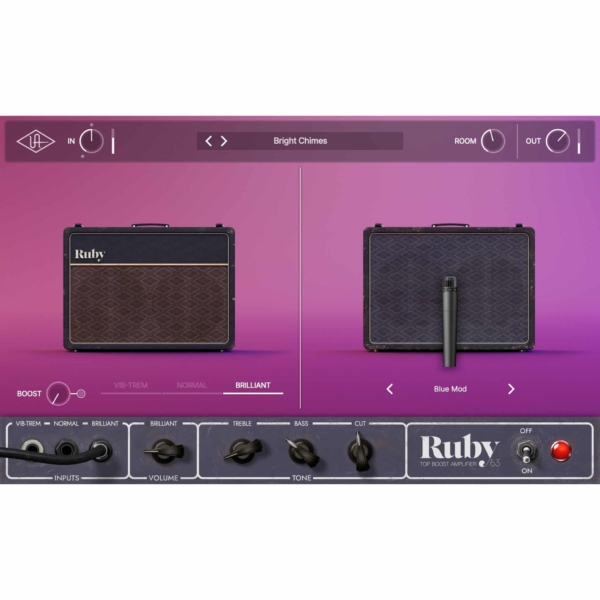 UAD Ruby ?63 Top Boost Amp