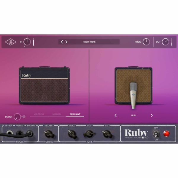 UAD Ruby ?63 Top Boost Amp
