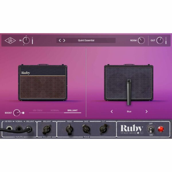 UAD Ruby ?63 Top Boost Amp