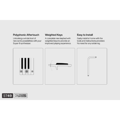 UDO Audio SuperTouch 49 - Keyboard Upgrade for Super 6