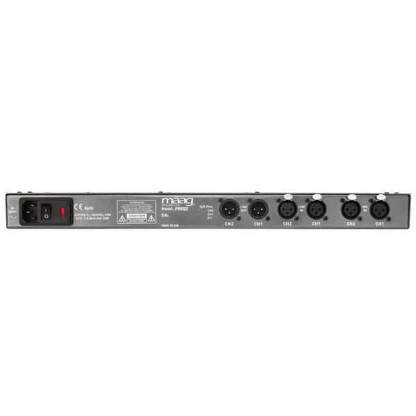 Mäag PREQ2 Dual Mic Preamp with EQ