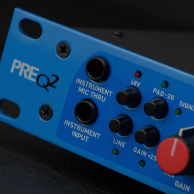 Mäag PREQ2 Dual Mic Preamp with EQ