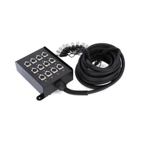 Adam Hall Cables K 12C 10 Stage Box 12/0, 10 M