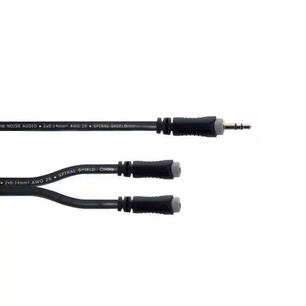 Cordial CFS 3 WW 2 x Minijack Stereo (gold)
