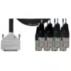 Cordial CFS 3 WW 2 x Minijack Stereo (guld)