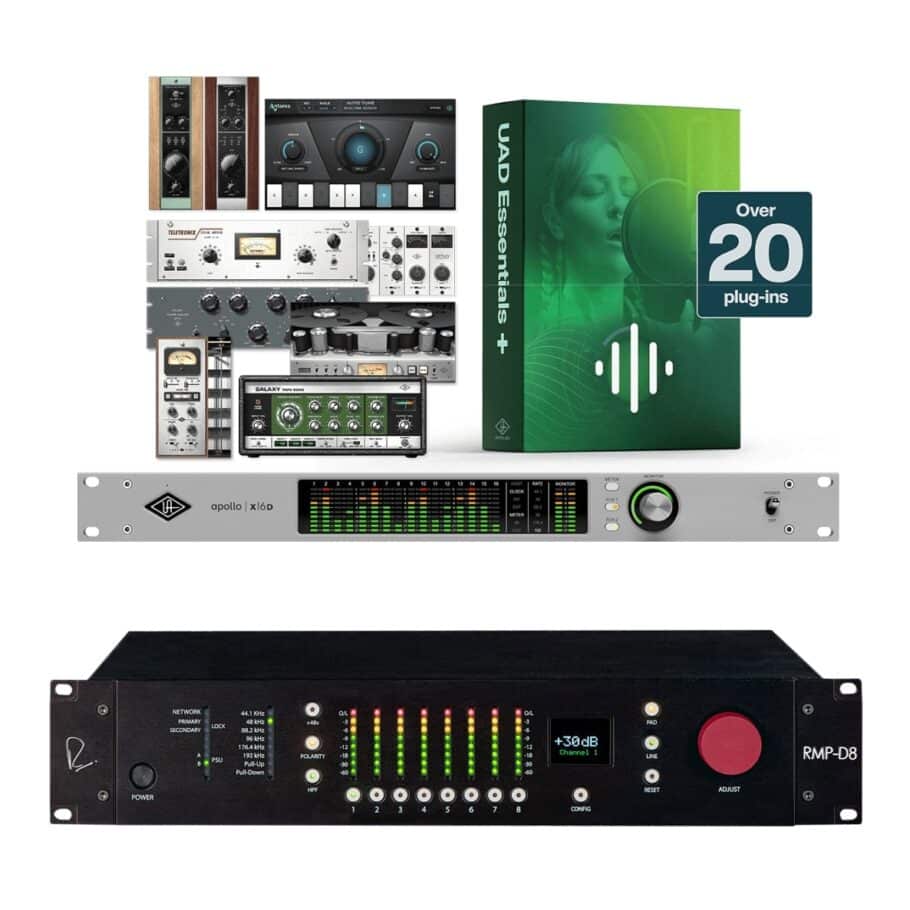 Universal Audio Apollo x16d & Rupert Neve RMP-8 Bundle