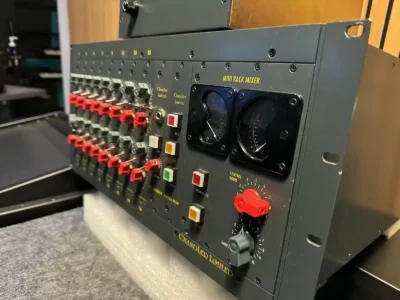 Chandler Mini Rack Mixer - 16 channels, used, incl. PSU-2