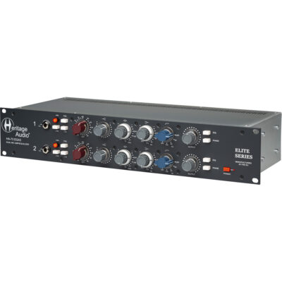 Heritage Audio 73EQX2 Elite Dual Mic Preamp DI EQ in 1RU Format