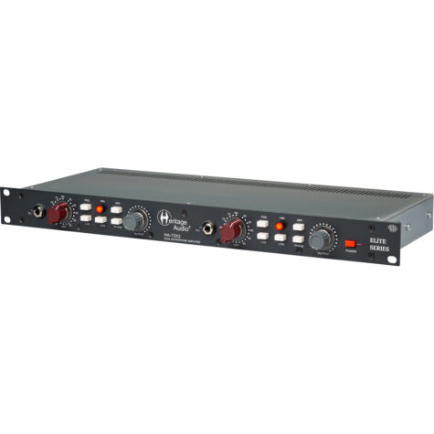 Heritage Audio 73X2 Elite Dual Mic Preamp DI in 1RU Format