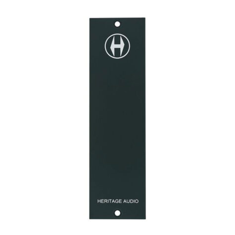 Heritage Audio Blank panel for 500 series enclosures