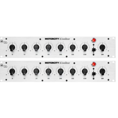 Heritage Audio MOTORCITY 7 BAND EQUALIZER STEREO BUNDLE