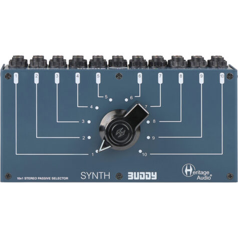 Heritage Audio SYNTH BUDDY 10x1 INSTRUMENT SELECTOR