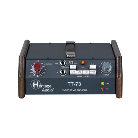 Heritage Audio Mono Mic Preamp DI in Tabletop Format