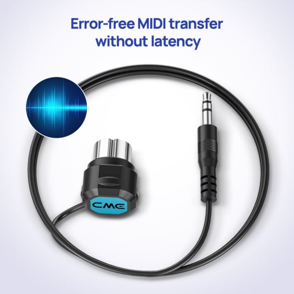 CME Pro TRS MIDI Cable 4-Pack - TRS to 5-pin DIN 30CM - Image 6