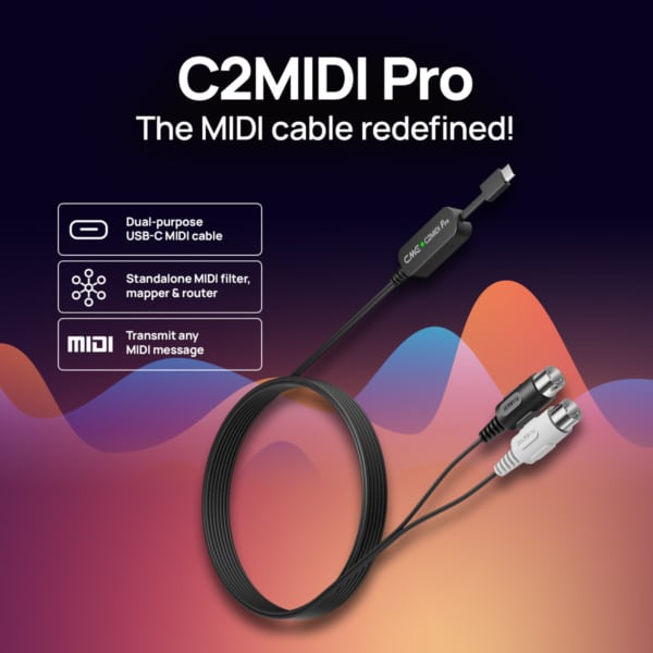CME Pro C2MIDI Pro MIDI Cable - Image 2
