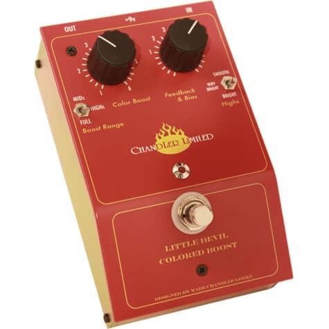 Chandler Little Devil Colored Boost Pedal