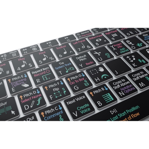 Steinberg Dorico Backlit Pro Aluminum Keyboard Windows US - Image 5