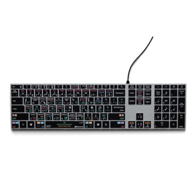 KB Covers Steinberg Dorico Backlit Pro Aluminum Keyboard Windows US