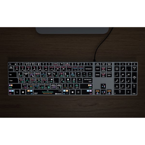 Steinberg Dorico Backlit Pro Aluminum Keyboard Windows US - Image 2