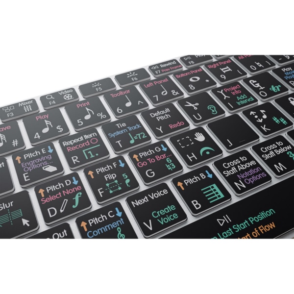 Steinberg Dorico Backlit Pro Aluminum Keyboard macOS US - Image 5