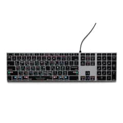 KB Covers & Keyboards - Dorico Backlit Pro Aluminum Keyboard macOS US