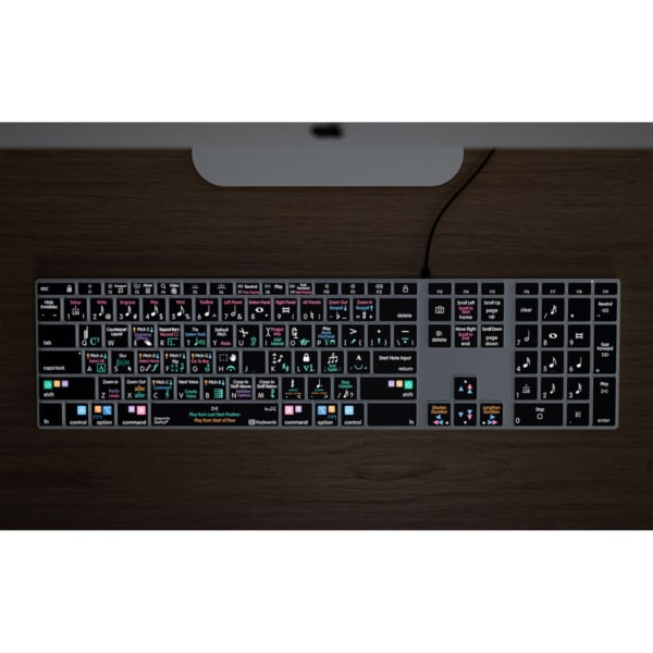 Steinberg Dorico Backlit Pro Aluminum Keyboard macOS US - Image 2