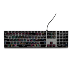 KB Covers & Keyboards - Apple Logic Pro Backlit Pro Aluminum Keyboard macOS US