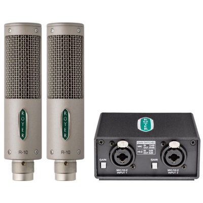 Royer Labs R-10 Matched Pair bundled with 1 x R-DB22