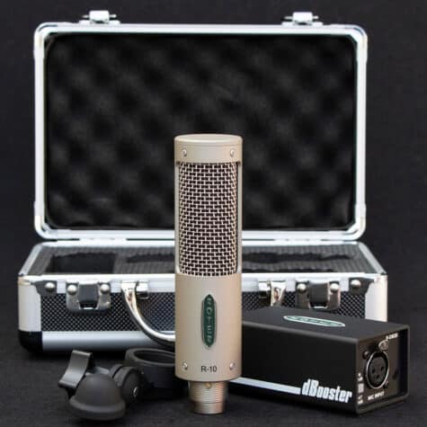 Royer Labs R-10 bundled with R-DB20 dBooster in-line signal booster