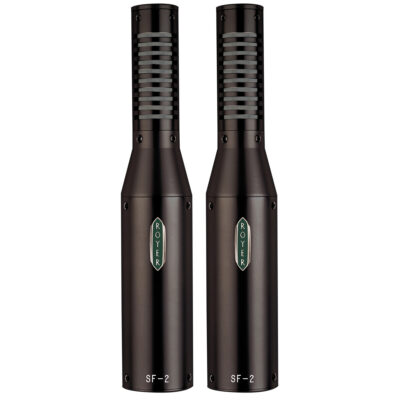 Royer Labs SF-2MP Matched Pair SF-2's - Phantom Powered, Small Light-Mass Ribbon Element