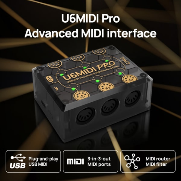 CME Pro U6MIDI Pro Smart MIDI Interface - Image 12