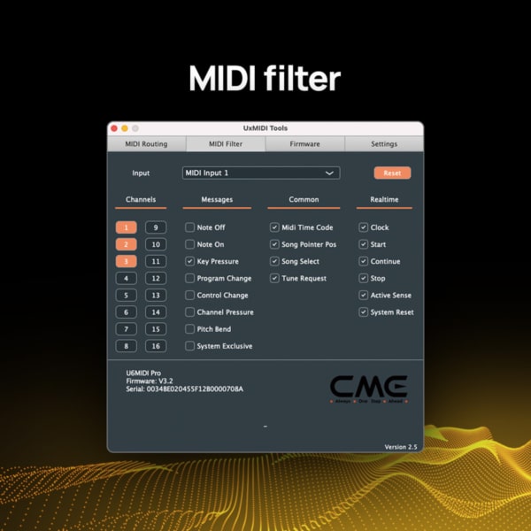 CME Pro U6MIDI Pro Smart MIDI Interface - Image 6